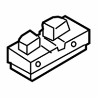 OEM 2020 Nissan Leaf Switch Assy-Power Window, Main - 25401-5SA0A