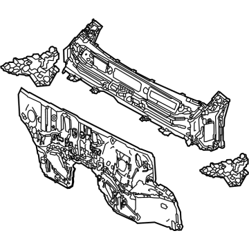 OEM 2022 Toyota Highlander Dash Panel - 55101-0E902