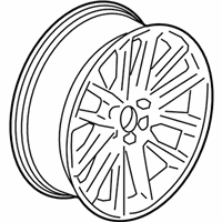 OEM 2018 Cadillac Escalade Wheel Rim-Frt & Rr - 84497727