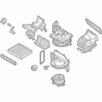 OEM 2019 Hyundai Sonata Blower Unit - 97207-C2000