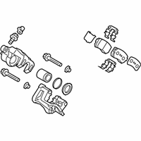 OEM 2019 Kia Sportage Brake Assembly-Rear Wheel - 58210D3700