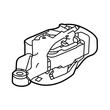 OEM Acura TLX Rubber, Transmission Mounting - 50850-TGV-A01