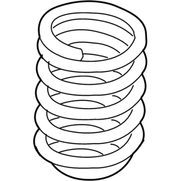 OEM 2021 BMW M340i FRONT COIL SPRING - 31-33-6-890-981