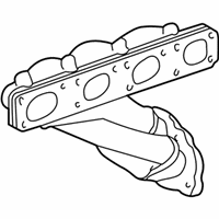 OEM 1998 BMW Z3 Exhaust Manifold - 11-62-1-433-967