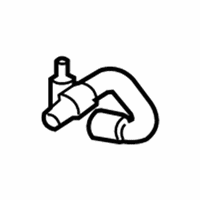 OEM 2006 Lincoln Zephyr Upper Return Hose - AH6Z-3A713-G