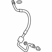 OEM Ford Focus Center Pressure Hose - F1FZ-19D742-B