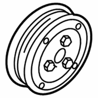 OEM Ford Focus Clutch & Pulley - CV6Z-19D786-C