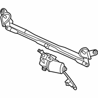 OEM 2011 Kia Soul Windshield Wiper Motor & Link Assembly - 981002K000