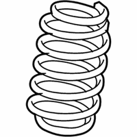 OEM Dodge Avenger Front Coil Spring - 4766058AD