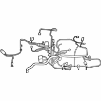OEM Chrysler Sebring Wiring-Engine - 4608491AE