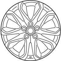 OEM Lexus Wheel, Disc Chrome P - 4261A-50290