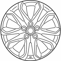 OEM 2021 Lexus LS500h Wheel, Disc - 42611-50830