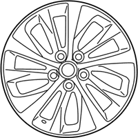 OEM 2021 Lexus LS500h Wheel, Disc - 42611-50A00