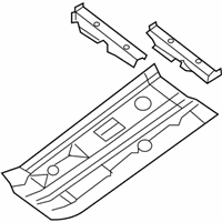 OEM 2013 Nissan Sentra Floor-Front, RH - G4320-3SGMA