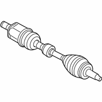 OEM 2017 Hyundai Sonata Shaft Assembly-Drive, LH - 49500-C1330