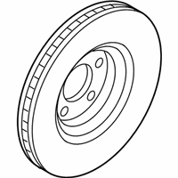 OEM 2017 Ford Fusion Rotor - K2GZ-1125-B
