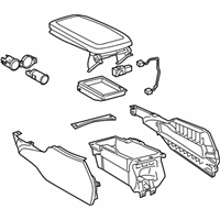 OEM Lexus GS350 Box Assembly, Console - 58810-30B61-A0
