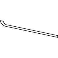 OEM 1999 Ford Explorer Belt Weatherstrip - F1TZ-7821452-A