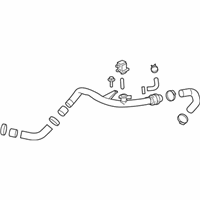 OEM 2022 Ford Edge Outlet Hose - K2GZ-6C646-C