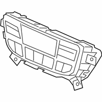 OEM 2019 Acura MDX Control Assembly, Rear Automatic Air Conditioner (Premium Black Metallic) - 79650-TZ5-A91ZE