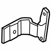 OEM BMW 528i Hinge, Rear Door, Lower, Left - 41-52-7-259-597