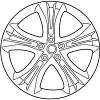 OEM Nissan Murano Aluminum Wheel - D0300-1UM9J