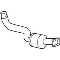 OEM GMC Sierra 2500 HD Oxidation Catalytic Converter Assembly - 15104249