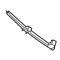 OEM 2021 Toyota Tundra Guide Channel - 67401-0C030