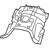 OEM 2009 Jeep Liberty Shield-Exhaust - 55373021AE