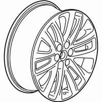 OEM 2021 Cadillac XT5 Wheel, Alloy - 84465276