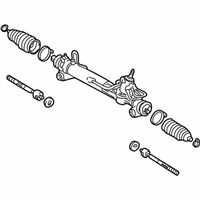 OEM 2004 Lexus ES330 Left Hand Drive Power Steering Rack And Pinion - 44200-33332