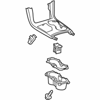 OEM 2015 Toyota Camry Console Panel - 58805-06351