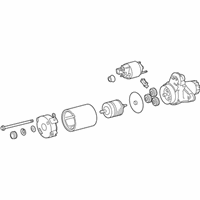 OEM 2016 Lexus RX350 Starter Assy - 28100-31270