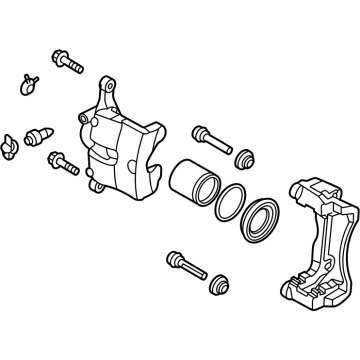 OEM 2022 Hyundai Sonata CALIPER KIT-BRAKE, LH - 58180-L1A70