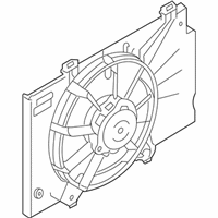 OEM Ford Fiesta Fan Assembly - 8V5Z-8C607-C