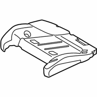 OEM BMW X6 Padded Section, Comfort Seat A/C, Right - 52-10-8-067-053