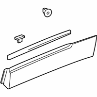 OEM 2020 Cadillac XT6 Lower Molding - 84785123