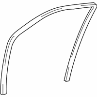 OEM 2004 Hyundai Accent Run-Front Door Window Glass RH - 82540-25201