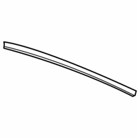 OEM 2019 BMW X6 Window Guide Web, Outside Left - 51-35-7-317-785