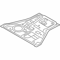 OEM 2022 BMW X5 FLOOR PANEL, REAR:413010 - 41-00-7-947-330