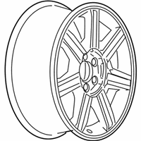 OEM 2006 Cadillac SRX Wheel, Alloy - 9595747