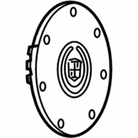 OEM Cadillac CTS Emblem - 9596629