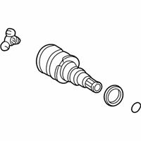 OEM 2008 Toyota Corolla Front Axle Inboard Joint Sub-Assembly, Left - 43047-02070