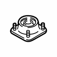 OEM Kia Spectra Rubber-Strut Mounting, Front - 0K2NA34380