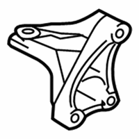 OEM 2015 Toyota Venza Side Bracket - 12319-0V020