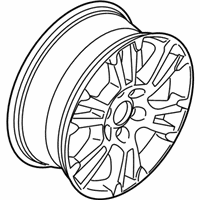 OEM 2016 Ford F-150 Wheel, Alloy - FL3Z-1007-D