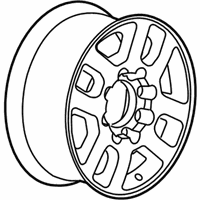 OEM 2012 GMC Sierra 3500 HD Wheel, Alloy - 9597733