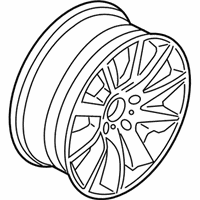 OEM 2014 BMW 640i Gran Coupe Light Alloy Rim - 36-11-6-790-175