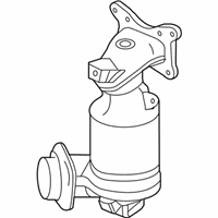 OEM 2013 Acura ILX Primary Catalytic Converter - 18190-RX0-A00