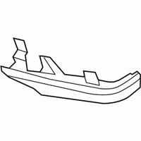 OEM 2013 BMW M6 Lower Housing Section, Right - 51-16-7-266-376